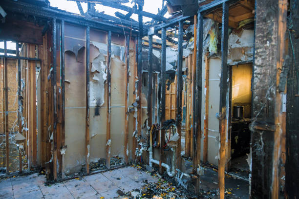 Professional Emergency Fire Damage Restoration technician working in Lake Mary, FL